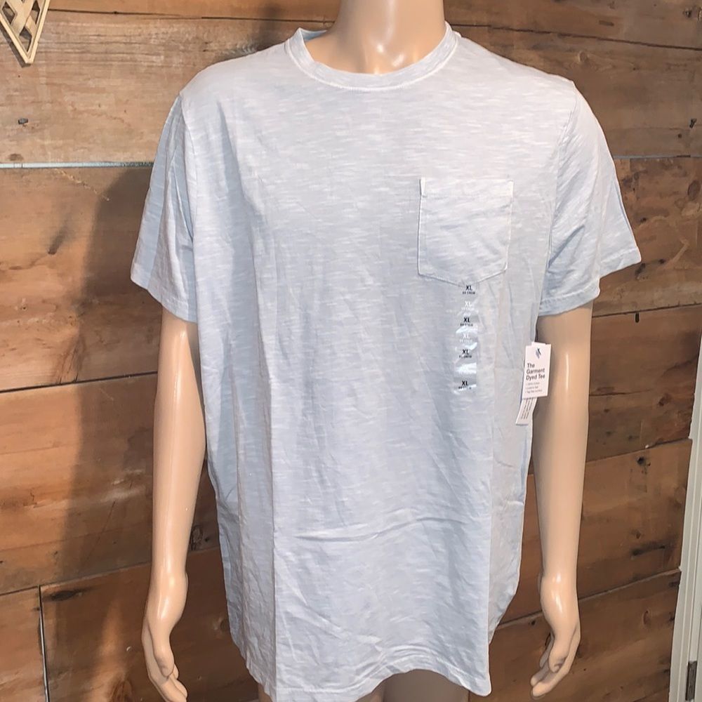 Sonoma Mens Light Gray T-Shirt w/Pocket SZ.XL
